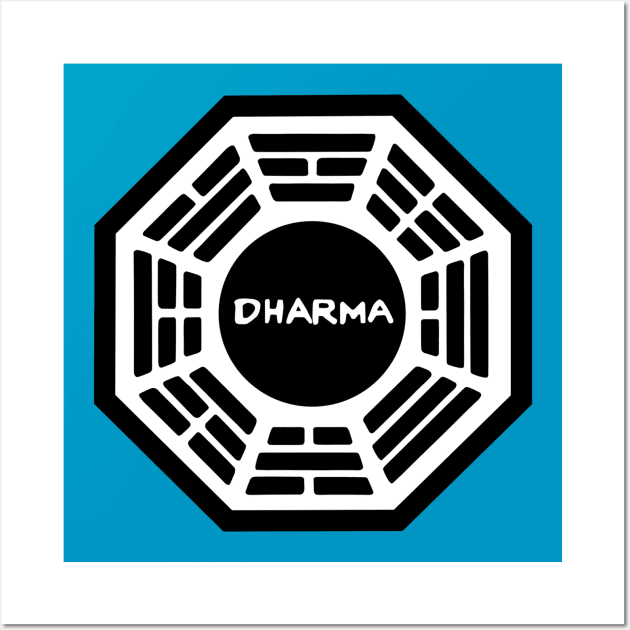 Dharma Initiative Wall Art by MindsparkCreative